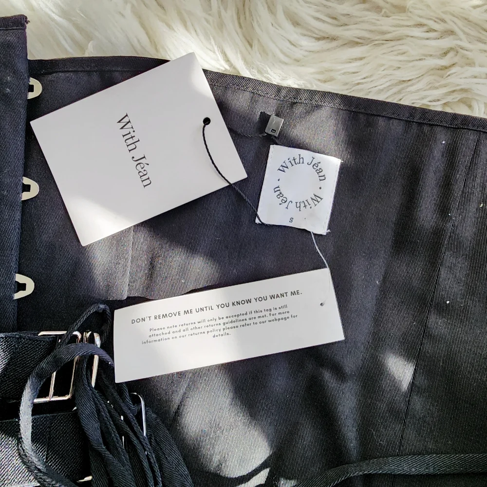 WITH JANE FASTEN STRAPPLES TOP HARDWEAR NWT SIZE SMALL - Picture 5 of 15